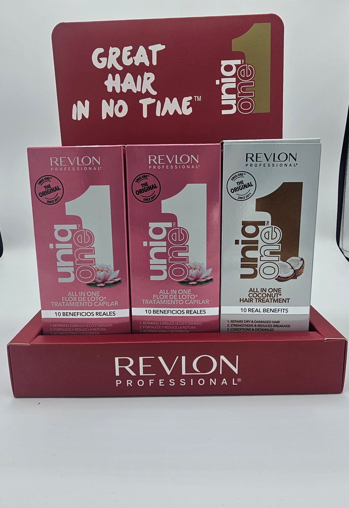 Revlon UniqOne 10 in 1 – Trattamento Capelli Leave-In | Fiori di Loto