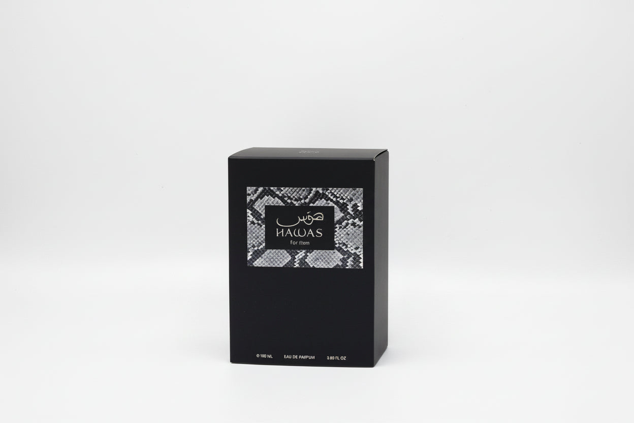 Hawas For Him Rasasi Eau de Parfum - Fragranza Uomo Fresca e Seducente 100ml
