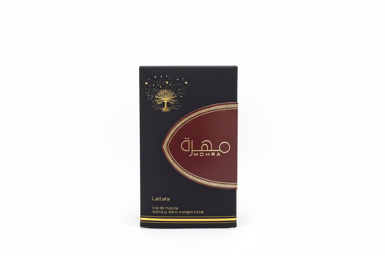 Mohra Lattafa Eau de Parfum - Fragranza Orientale Unisex Intensa 100ml
