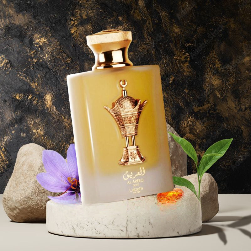 ride Al Areeq Gold Lattafa - Fragranza orientale cuoio spezie unisex