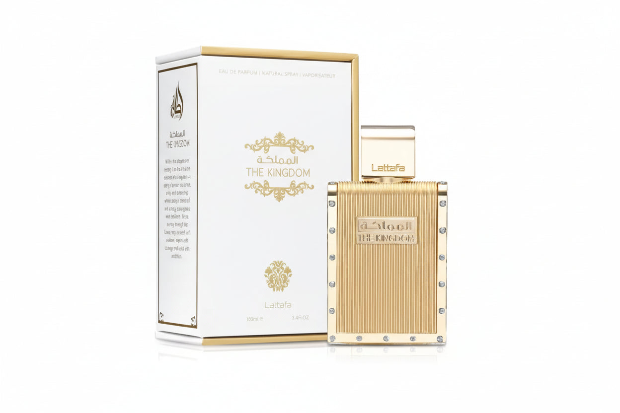 The Kingdom Lattafa Eau de Parfum 100ml - Profumo Orientale Unisex Elegante