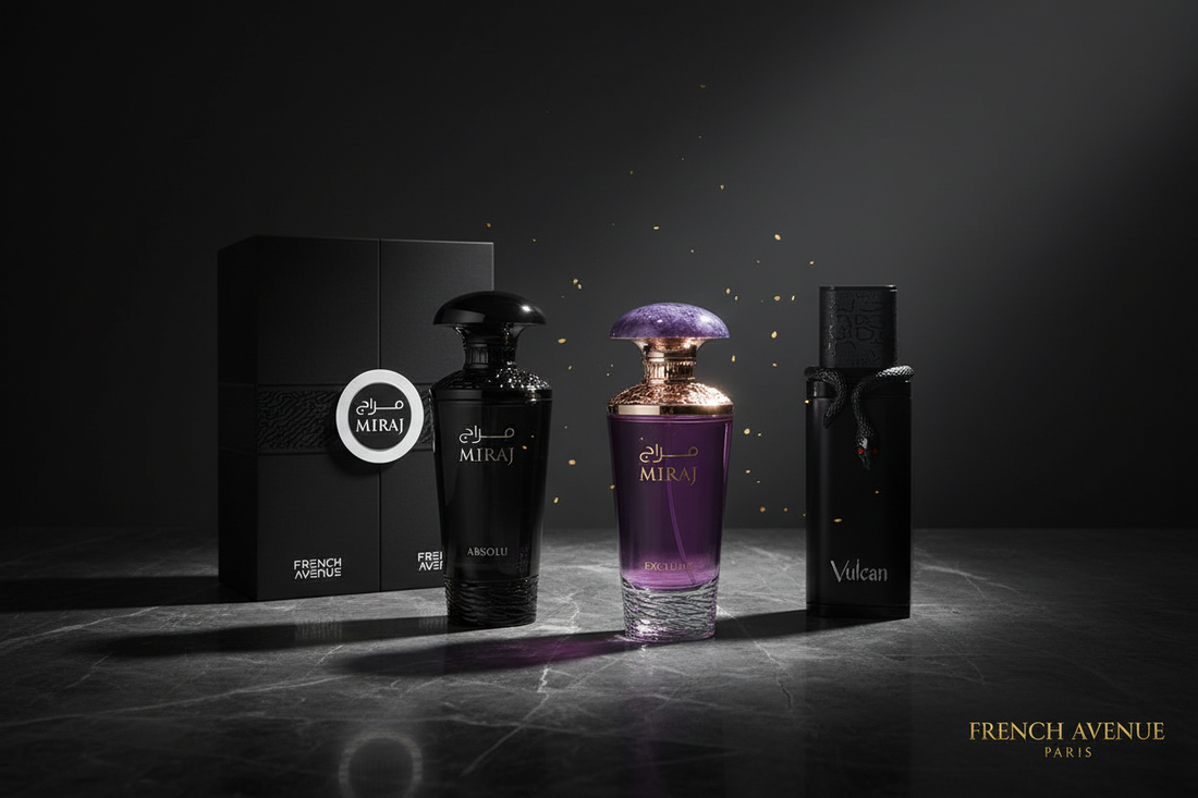 French Avenue Profumi - Collezione Miraj Exclusif, Miraj Absolu e Vulcan Black Friday fragranze orientali luxury