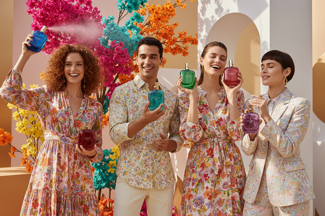 Profumi di nicchia vs designer - Persone moderne che scelgono fragranze luxury