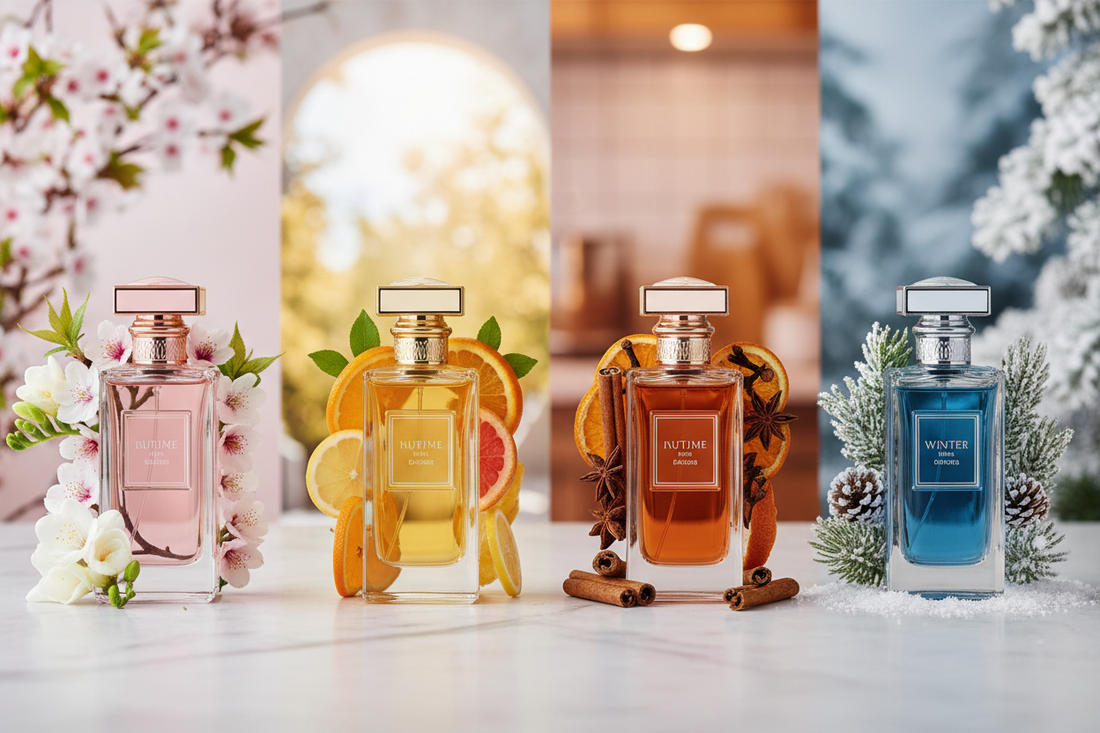 Profumi per stagione - Fragranze ideali per primavera estate autunno inverno