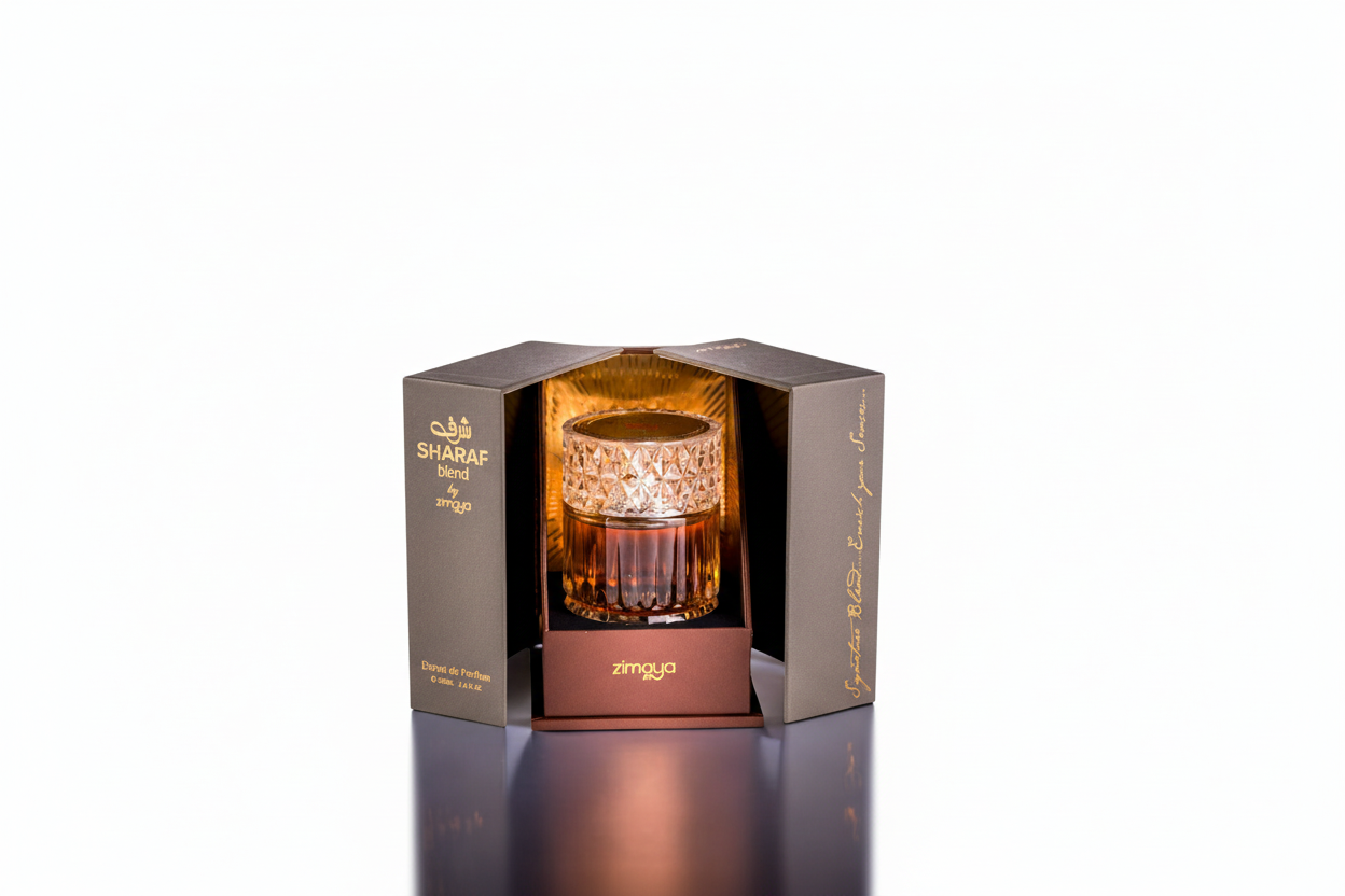 Zimaya Sharaf Blend Extrait de Parfum 100ml - Fragranza Gourmand Orientale Unisex