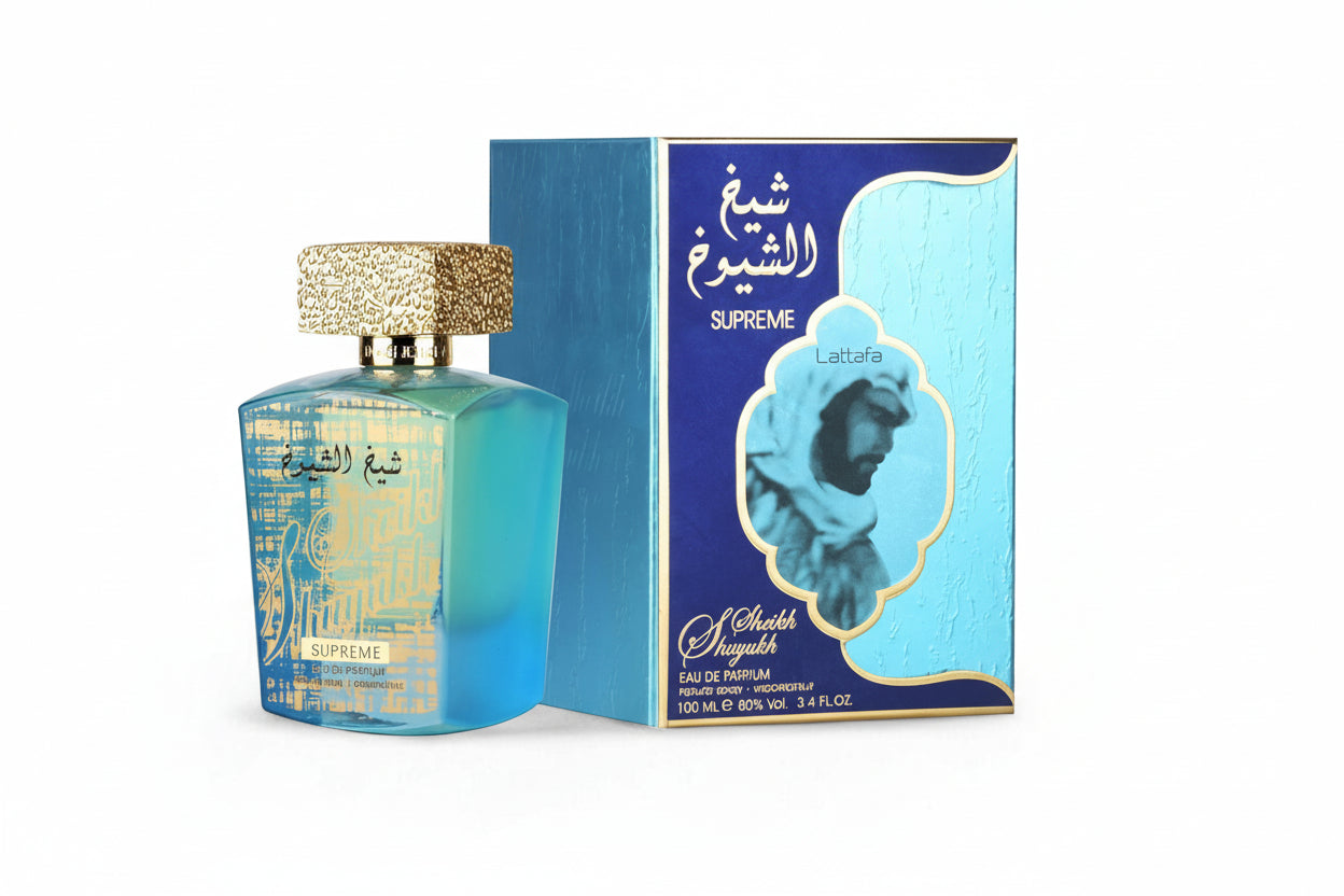 Lattafa Sheikh Al Shuyukh Supreme Eau de Parfum 100ml - Fragranza Orientale Speziata Gourmand Unisex