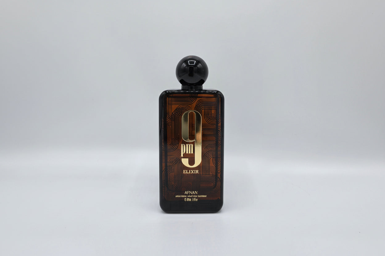 9 PM Elixir Afnan Eau de Parfum 100ml - Profumo Unisex Elegante - Bottiglia Originale