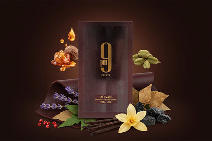 9 PM Elixir Afnan 100ml - Profumo Unisex Intenso ed Elegante by Afnan
