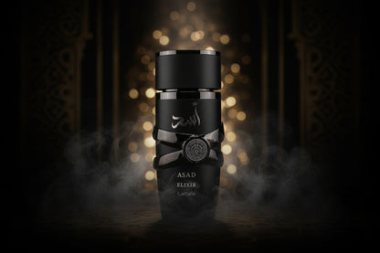Asad Elixir Lattafa Eau de Parfum 100ml - Profumo Unisex Orientale Intenso - Bottiglia Originale