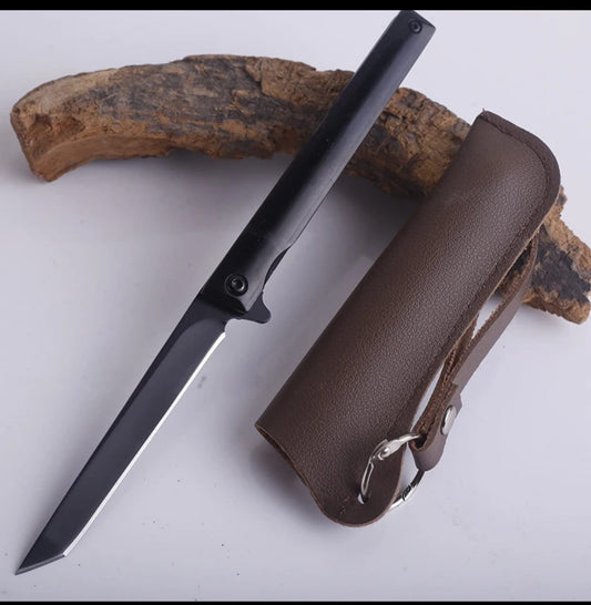 Coltello modello penna lama "tanto" . Coltello caccia / pesca. Coltello da campeggio e sfotair.