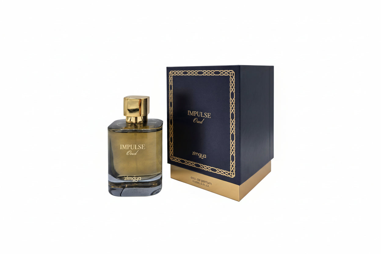Impulse Oud Zimaya Eau de Parfum 100ml - Profumo Unisex Oud Intenso - Bottiglia Originale