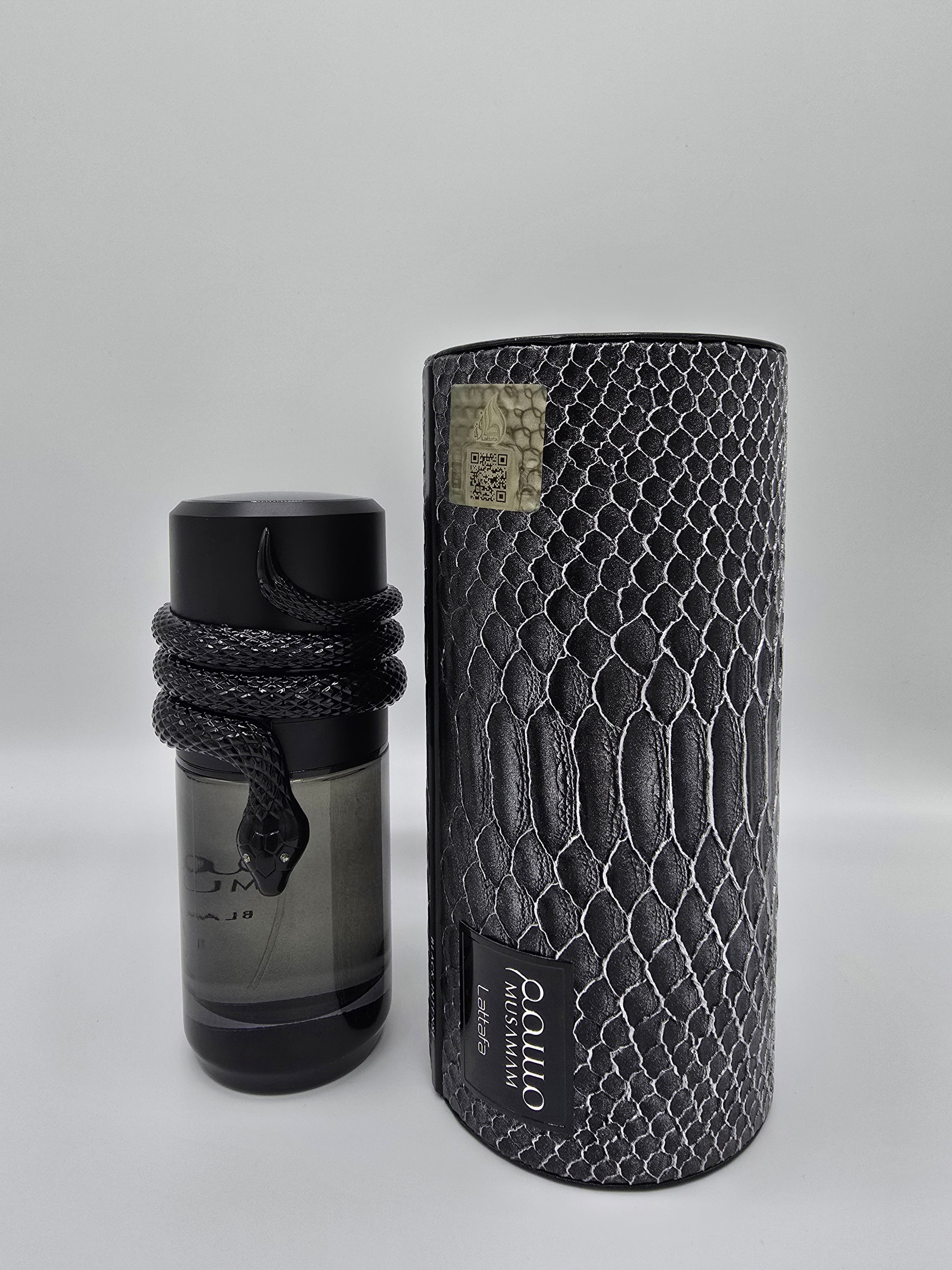 Musaman Black Intense Lattafa Eau de Parfum 100ml - Profumo Unisex Orientale Intenso - Bottiglia Originale