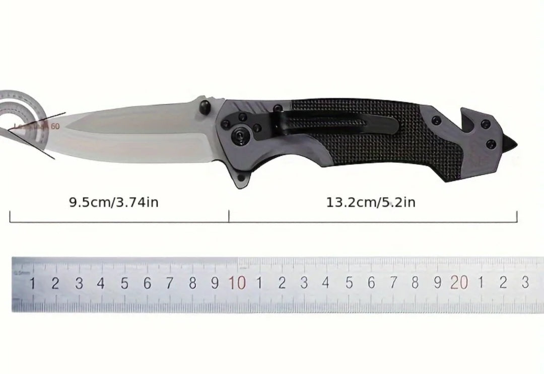 Coltello pieghevole tascabile affilatura artigianale a rasoio