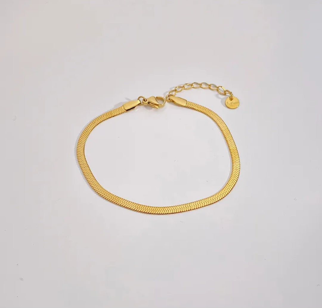 Bracciale placcato in oro 16k