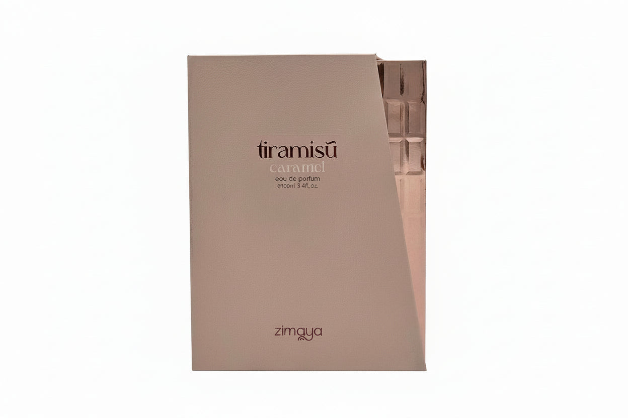 Tiramisù Caramel Zimaya 100ml - Profumo Gourmand Dolce Note Caramello e Tiramisù