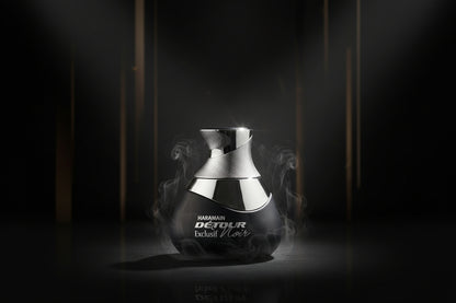 Al Haramain Detour Noir fragranza note mela lavanda gelsomino vaniglia sandalo patchouli
