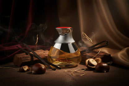 Al Haramain Detour Rouge profumo note castagna vaniglia ambra cedro persistente
