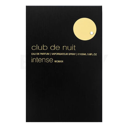 Dettaglio bottiglia Club de Nuit Intense Woman Armaf fragranza floreale
