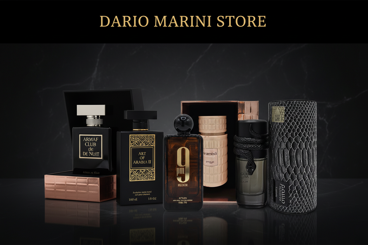 Dario Marini Store - Profumi orientali di nicchia Lattafa, Zimaya, Armaf - Fragranze esclusive Eau de Parfum