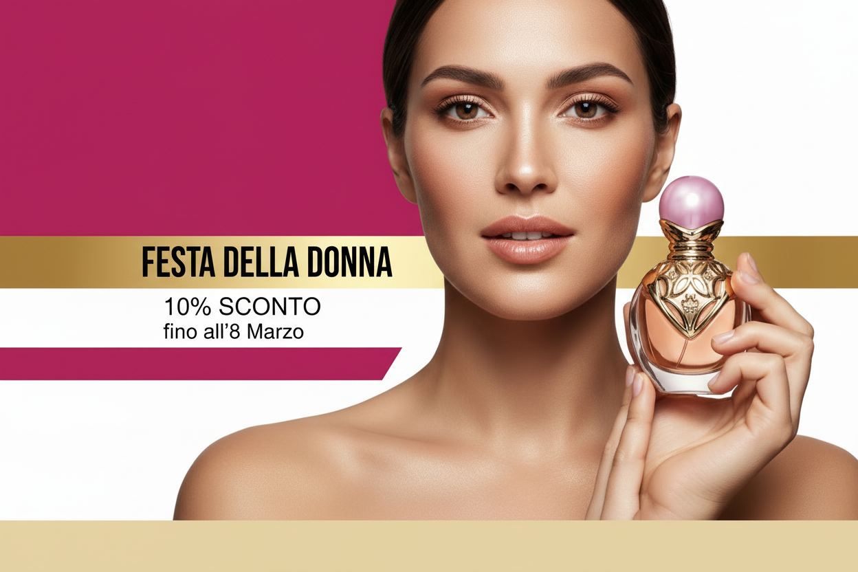 Festa della Donna - 10% di sconto sui profumi orientali fino all'8 marzo