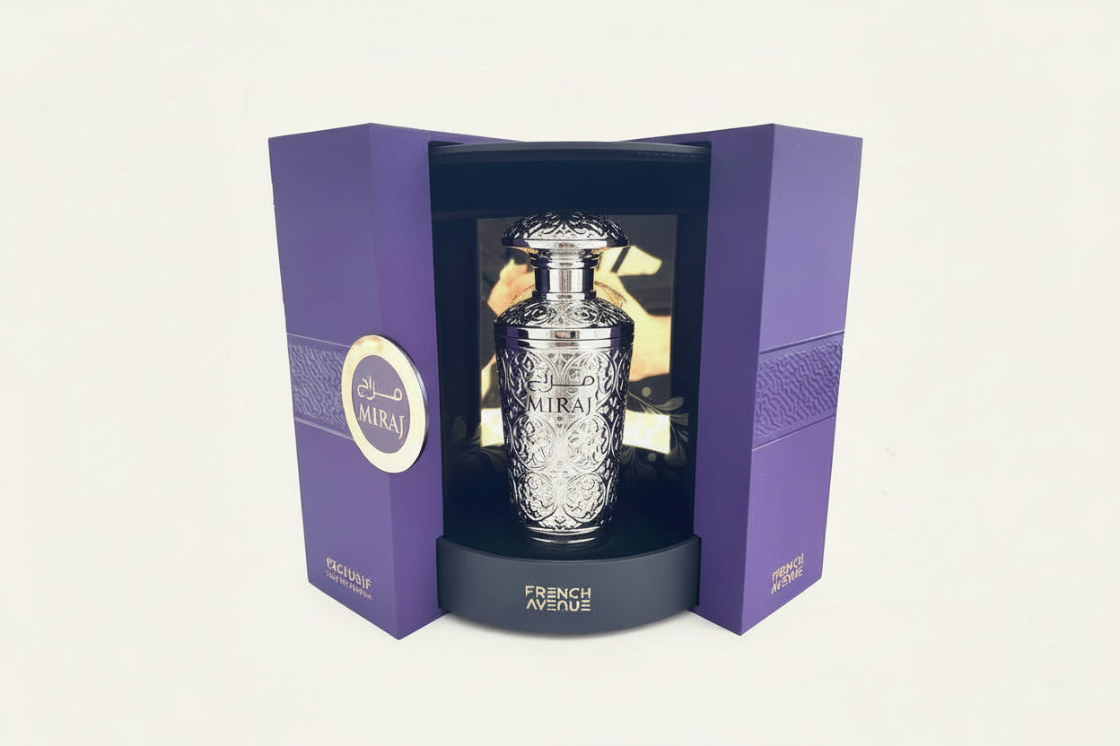 French Avenue Miraj Exclusif Eau de Parfum 100ml bottiglia originale profumo orientale
