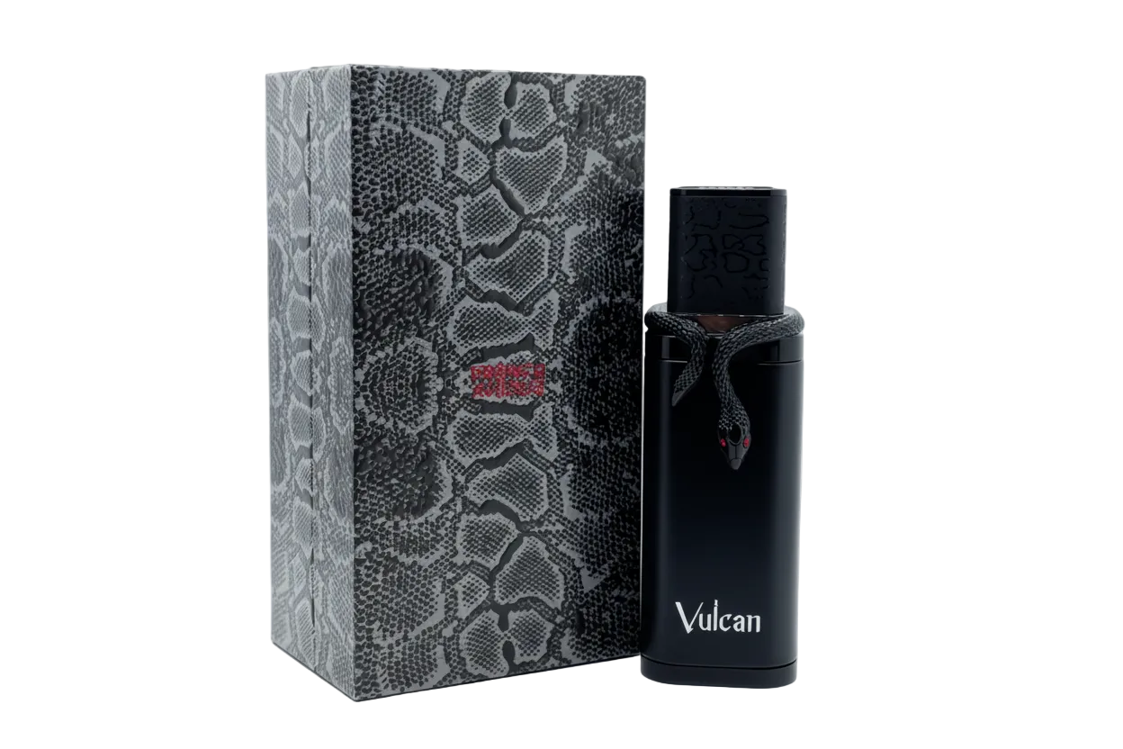 French Avenue Vulcan Black Friday fragranza note resine preziose legni caldi elegante
