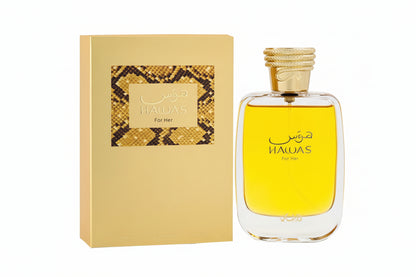 Hawas for Her Rasasi 100ml - Fragranza femminile floreale elegante