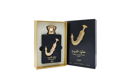 Lattafa Ishq Al Shuyukh Gold Eau de Parfum 100ml Fragranza Orientale Gourmand Unisex
