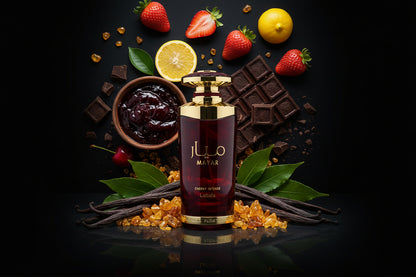 Lattafa Mayar Cherry Intense eau de parfum orientale vanigliato marmellata ciliegie ambra
