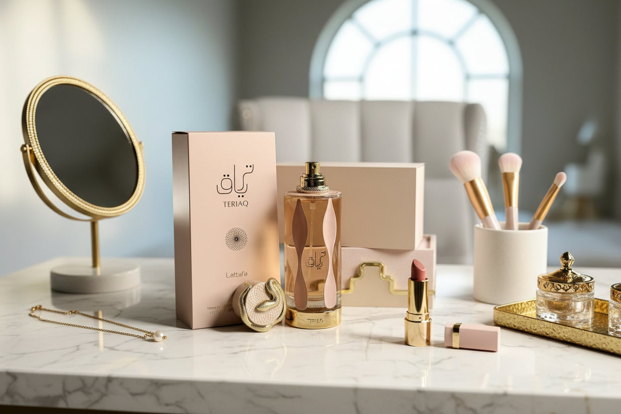 Lattafa Teriaq profumo note cuoio vaniglia labdano persistenza straordinaria
