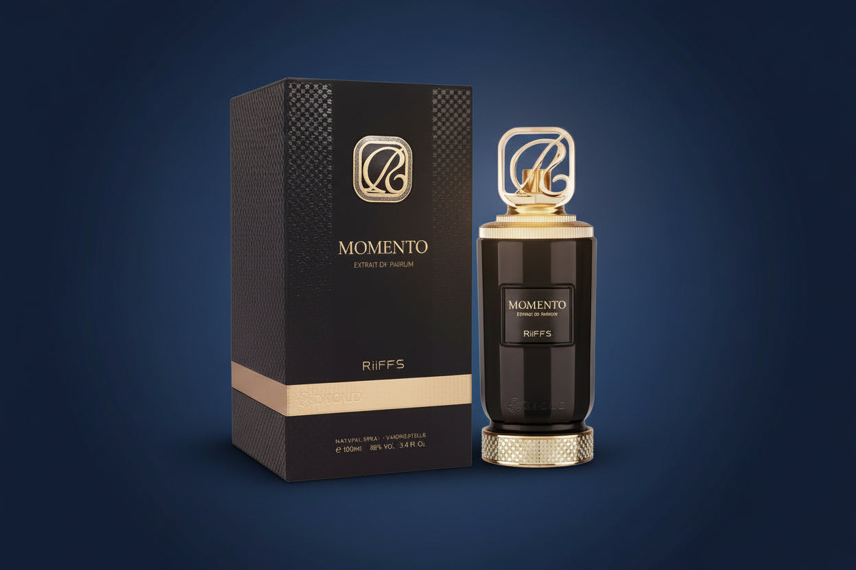 Riiffs Momento Eau de Parfum 100ml bottiglia originale profumo sofisticato unisex
