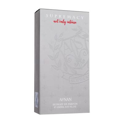 Dettaglio bottiglia Supremacy Not Only Intense Afnan fragranza unisex
