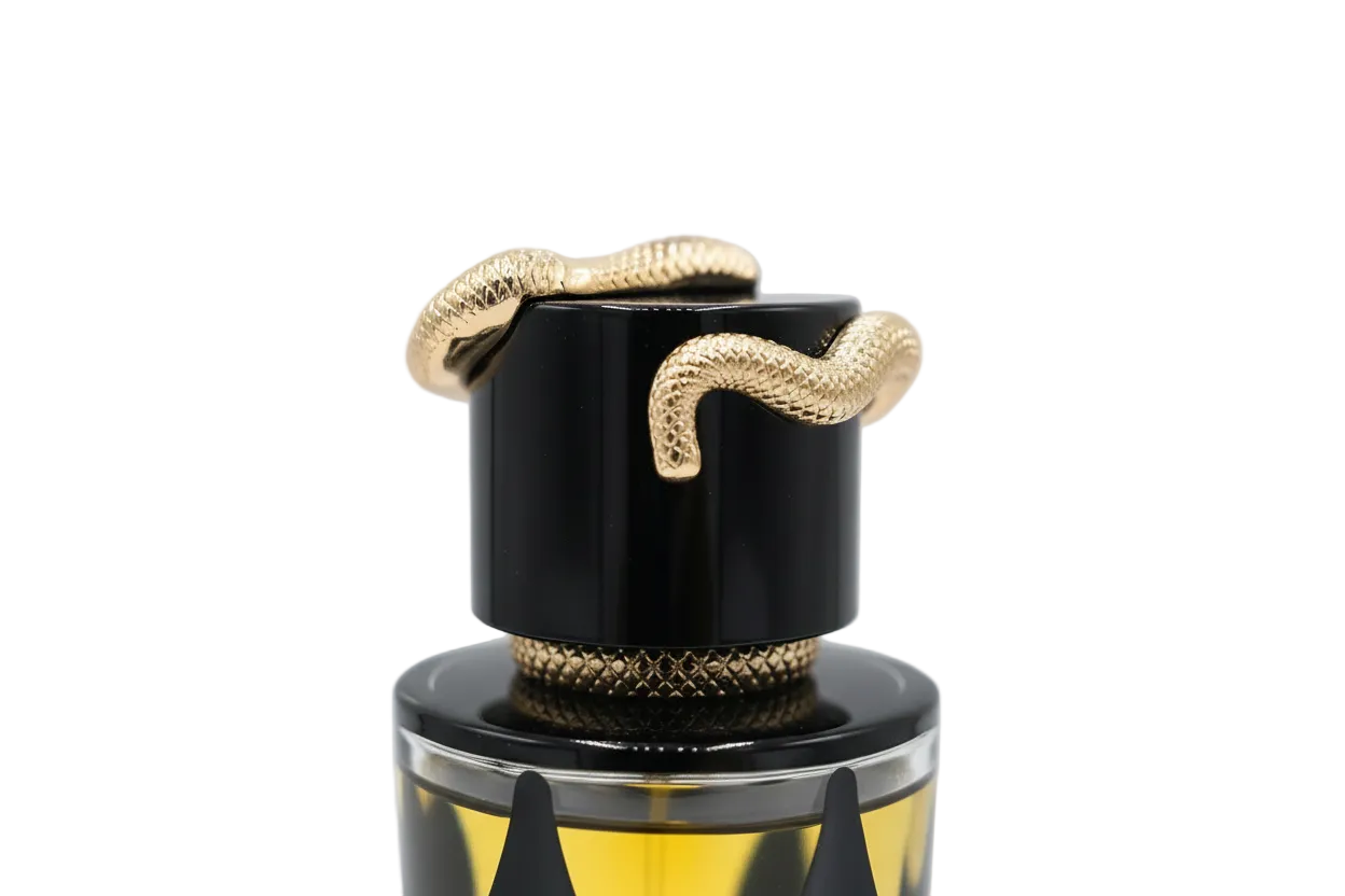 Teriaq Intense Lattafa dettaglio tappo etichetta craftsmanship eau de parfum orientale
