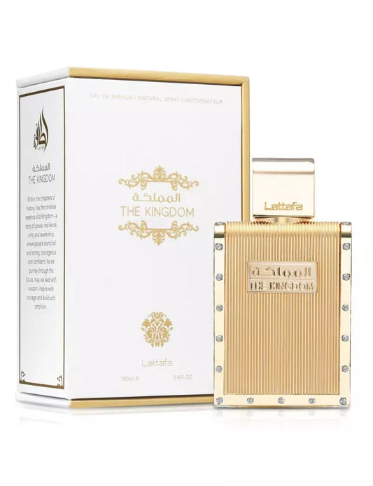 The Kingdom Lattafa Eau de Parfum 100ml - Profumo Orientale Unisex Elegante